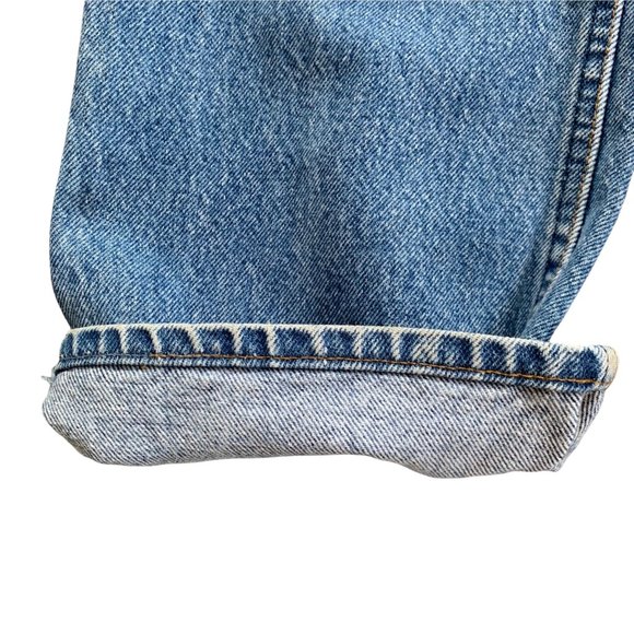 Vintage Orange Tab Light Wash Levi's Perfectly Worn In Jeans - Picture 11 of 16